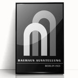Bohemian Wall Art | Bauhaus-Inspired Arches Boho Canvas | Eclectic Art Print