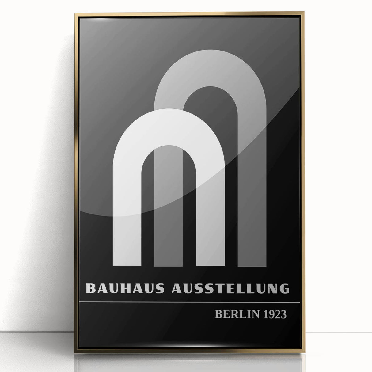 Bohemian Wall Art | Bauhaus-Inspired Arches Boho Canvas | Eclectic Art Print