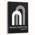 Bohemian Wall Art | Bauhaus-Inspired Arches Boho Canvas | Eclectic Art Print