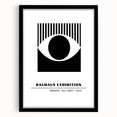 Bohemian Wall Art | Bauhaus Eye Boho Decor Canvas | Eclectic Art Print