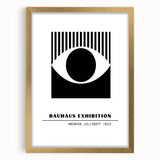 Bohemian Wall Art | Bauhaus Eye Boho Decor Canvas | Eclectic Art Print