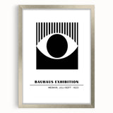 Bohemian Wall Art | Bauhaus Eye Boho Decor Canvas | Eclectic Art Print