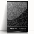 Bohemian Wall Art | Abstract Bauhaus Line Art Boho Canvas | Eclectic Print