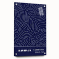 Bohemian Wall Art | Bauhaus Exhibition 1923 Boho Canvas | Flowing Line Art