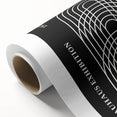 Bohemian Wall Art | Bauhaus Arched Lines Boho Canvas | Eclectic Print