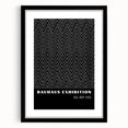 Bohemian Wall Art | Bauhaus Zigzag Geometric Boho Canvas | Eclectic Print