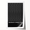 Bohemian Wall Art | Bauhaus Zigzag Geometric Boho Canvas | Eclectic Print