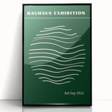 Bohemian Wall Art | Eclectic Bauhaus Exhibition Print | Boho Decor Canvas