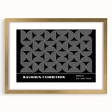 Bohemian Wall Art | Modern Monochrome Circular Boho Canvas Print