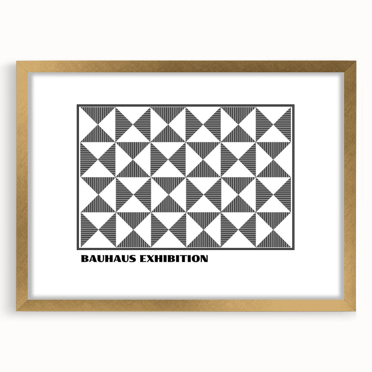 Bohemian Wall Art | Black & White Geometric Boho Canvas Print