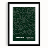 Bohemian Wall Art | Eclectic Bauhaus Berlin Print | Boho Decor Canvas
