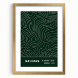 Bohemian Wall Art | Eclectic Bauhaus Berlin Print | Boho Decor Canvas