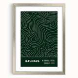 Bohemian Wall Art | Eclectic Bauhaus Berlin Print | Boho Decor Canvas
