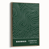 Bohemian Wall Art | Eclectic Bauhaus Berlin Print | Boho Decor Canvas