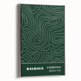 Bohemian Wall Art | Eclectic Bauhaus Berlin Print | Boho Decor Canvas