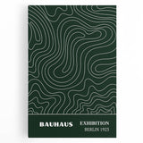 Bohemian Wall Art | Eclectic Bauhaus Berlin Print | Boho Decor Canvas
