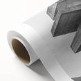 Brutalist Wall Art | Modern Industrial Concrete Geometric Sculpture Print
