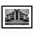 Brutalist Wall Art | Monumental Industrial Concrete Architecture Print