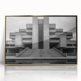 Brutalist Wall Art | Monumental Industrial Concrete Architecture Print