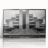 Brutalist Wall Art | Monumental Industrial Concrete Architecture Print