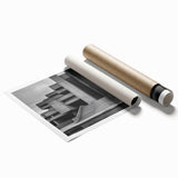 Brutalist Wall Art | Monumental Industrial Concrete Architecture Print