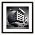 Brutalist Wall Art | Modern Industrial Geometric Print | Concrete Design