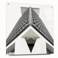 Brutalist Wall Art | Geometric Architectural Structure | Industrial Print