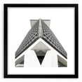 Brutalist Wall Art | Geometric Architectural Structure | Industrial Print