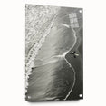 Surfer Coastal Wall Art - Nautical Beach-Themed Ocean Surfing Print Decor