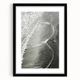 Surfer Coastal Wall Art - Nautical Beach-Themed Ocean Surfing Print Decor
