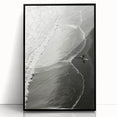 Surfer Coastal Wall Art - Nautical Beach-Themed Ocean Surfing Print Decor