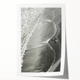 Surfer Coastal Wall Art - Nautical Beach-Themed Ocean Surfing Print Decor