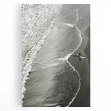 Surfer Coastal Wall Art - Nautical Beach-Themed Ocean Surfing Print Decor