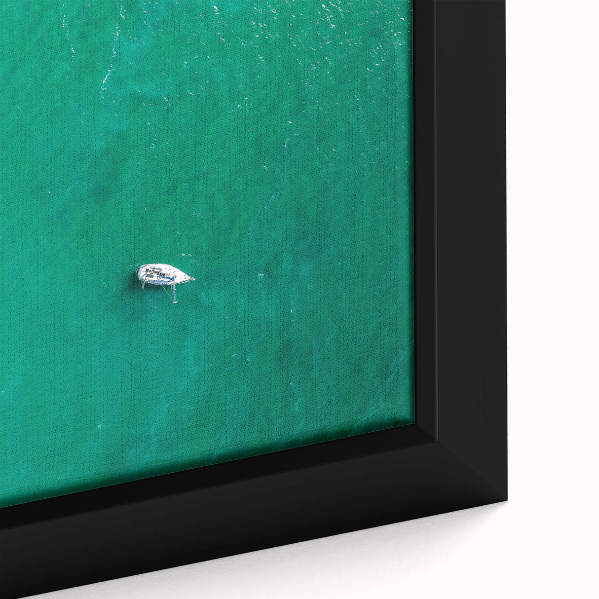 Sailboats on Turquoise Waters - Coastal Wall Art for Nautical Decor