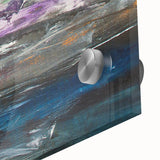 Abstract Coastal Wall Art – Oceanic Nautical Decor for Beach-Themed Homes