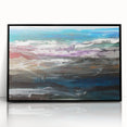 Abstract Coastal Wall Art – Oceanic Nautical Decor for Beach-Themed Homes