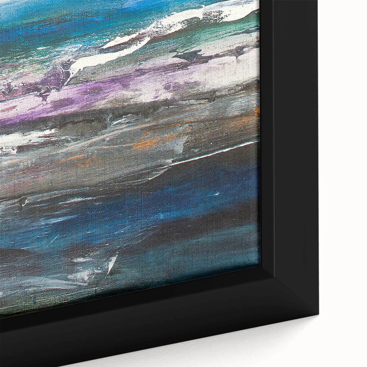 Abstract Coastal Wall Art – Oceanic Nautical Decor for Beach-Themed Homes