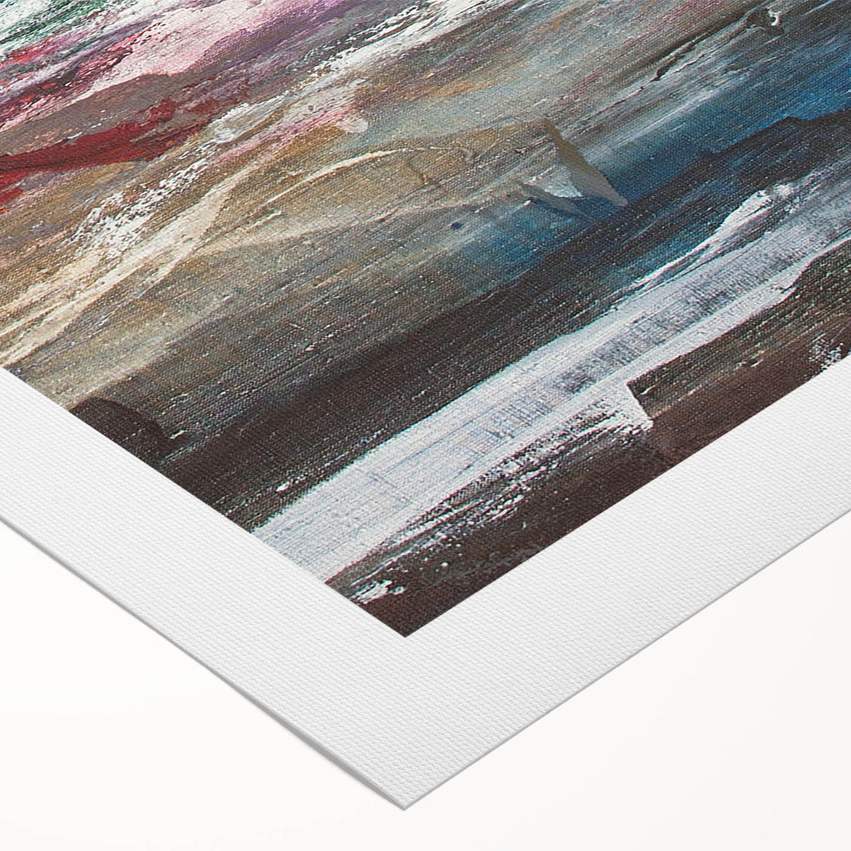 Abstract Coastal Wall Art – Oceanic Nautical Decor for Beach-Themed Homes