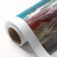 Abstract Coastal Wall Art – Oceanic Nautical Decor for Beach-Themed Homes