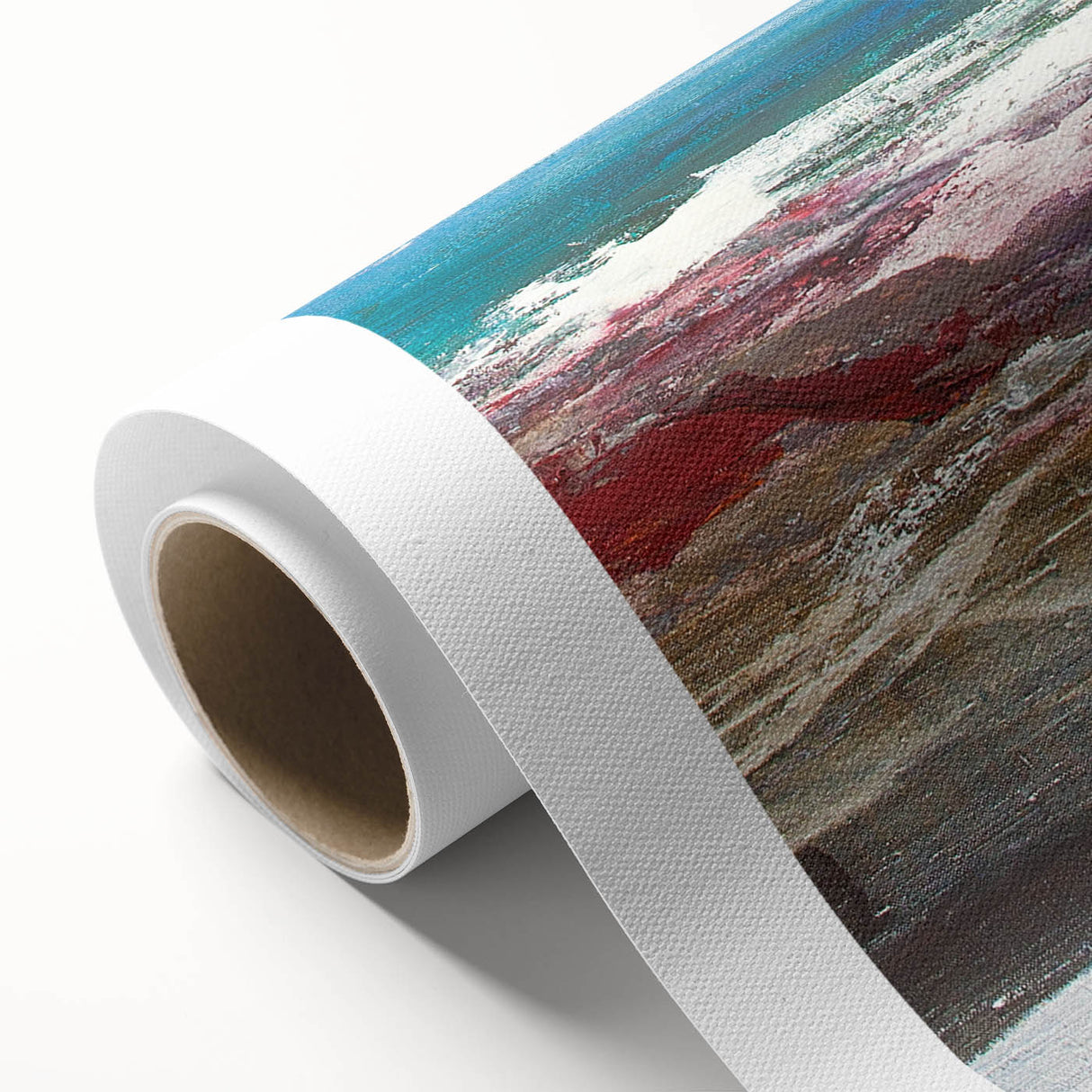 Abstract Coastal Wall Art – Oceanic Nautical Decor for Beach-Themed Homes