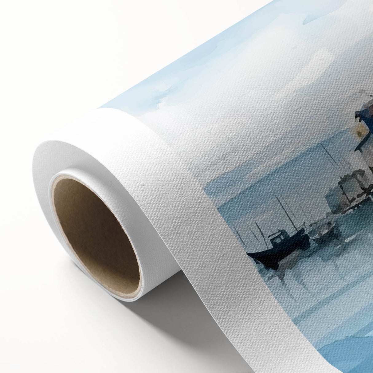 Seaside Artwork – Coastal Village Nautical Decor for Beach-Themed Homes