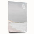 Coastal Wall Art: Minimalist Sandy Shoreline - Serene Beach Decor Print