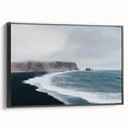 Coastal Wall Art Majestic Ocean Cliffs Beach-Themed Nautical Decor Print