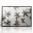 Tropical Palm Tree Wall Art – Coastal Beach-Themed Seaside Print
