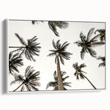 Tropical Palm Tree Wall Art – Coastal Beach-Themed Seaside Print