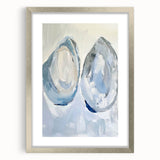 Coastal Wall Art: Abstract Seashells - Modern Ocean-Inspired Painting