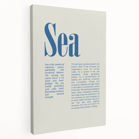 Serene Coastal Wall Art - Beach-Themed Nautical Decor for Tranquil Spaces