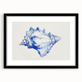 Seashell Coastal Wall Art – Nautical Beach-Themed Ocean Print