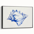 Seashell Coastal Wall Art – Nautical Beach-Themed Ocean Print