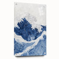 Bold Ocean Wave Coastal Wall Art - Nautical Seaside Decor Print
